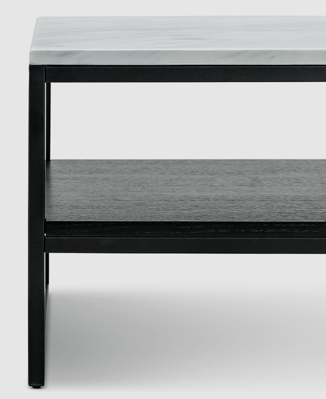 Open storage shelf