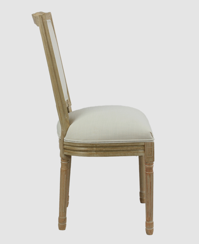 Naturally Provinicial Natural & Cream Oakley Wooden Dining Chair ...