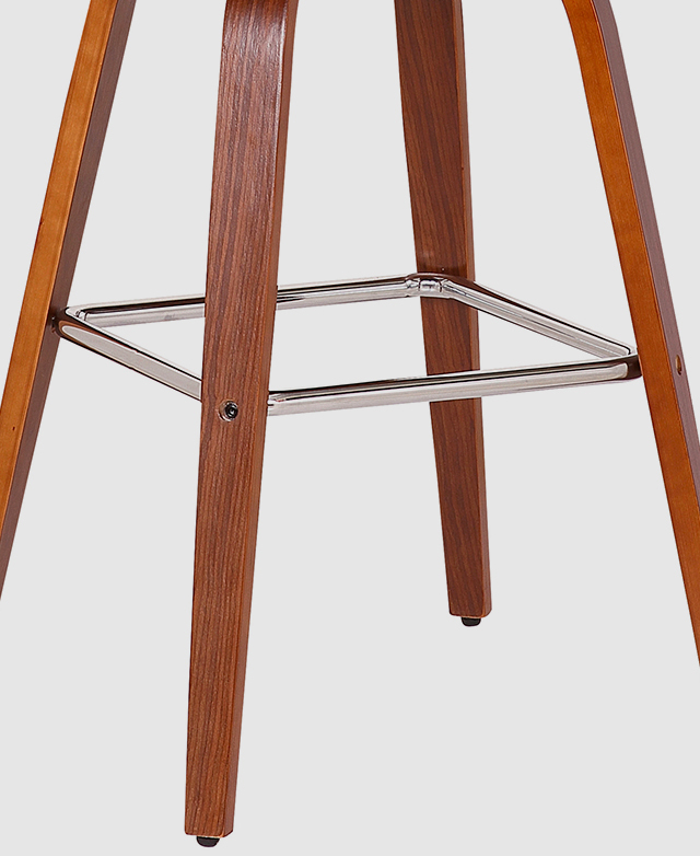Chrome footrest