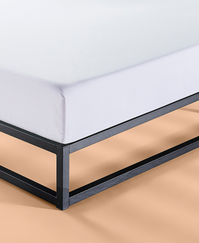 Studio Home Black Pilato H15cm Steel Bed Base Temple & ster