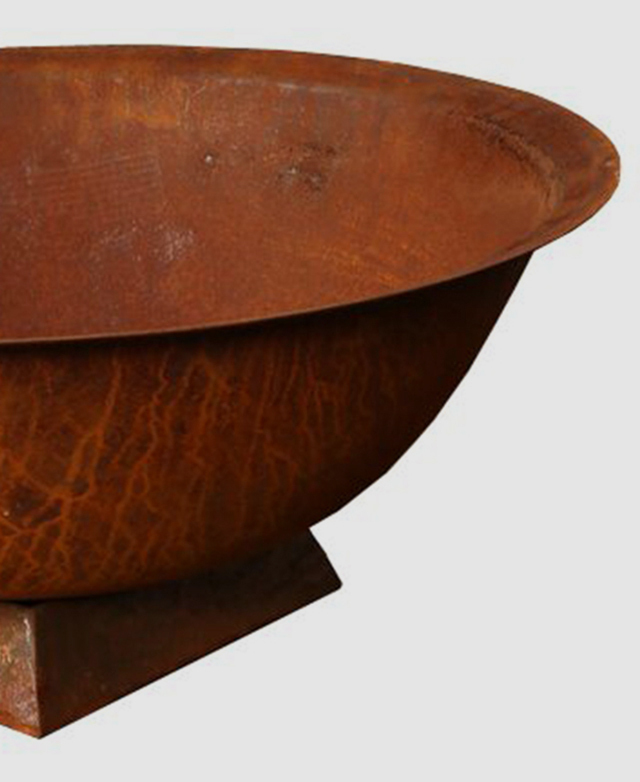 Natural rust finish