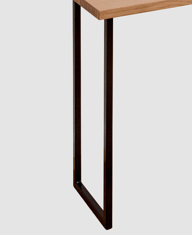 Powder-coated base