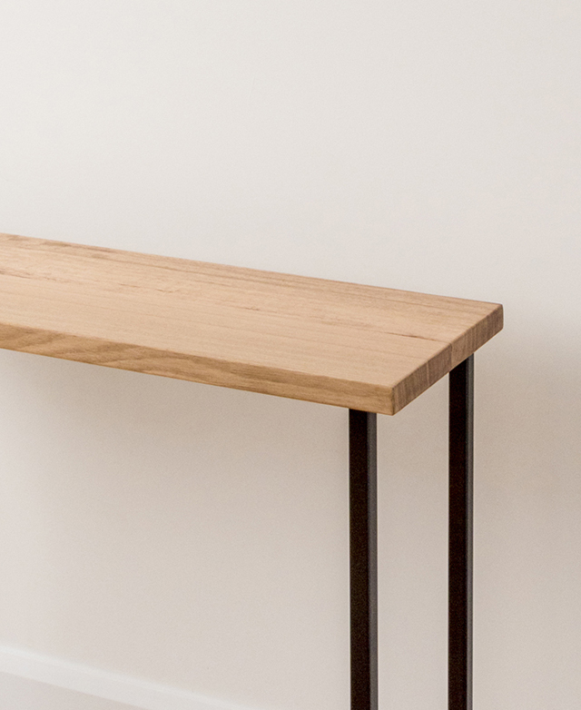 Matt finished timber top