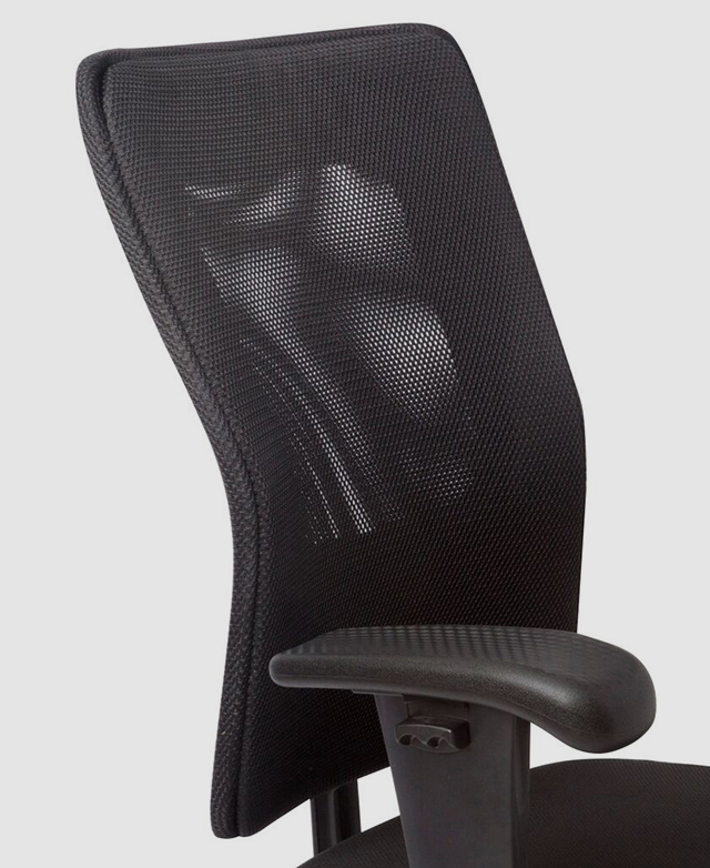 Rein Office Black Gordana Mesh Adjustable Task Chair | Temple & Webster