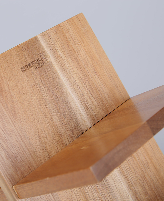 Natural acacia wood