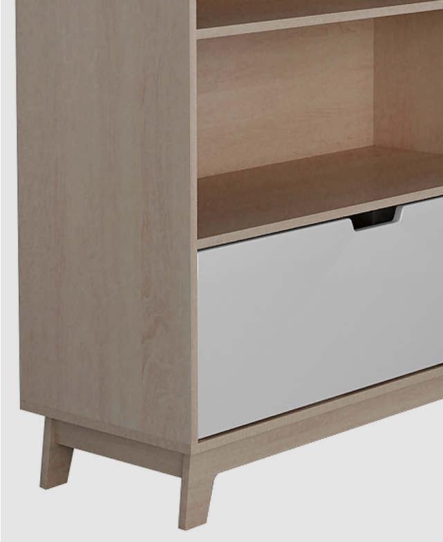 Western Designs Light Oak Galway Bookcase Temple & ster