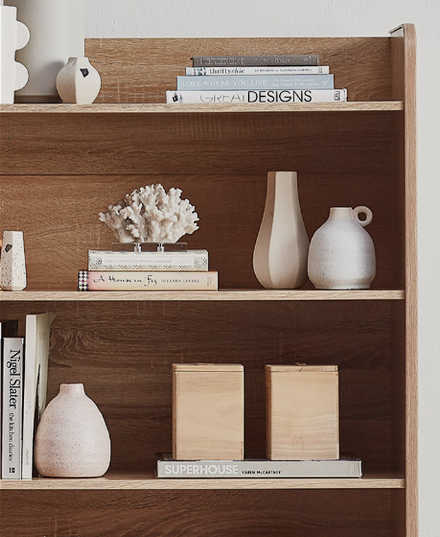 Western Designs Light Oak Galway Bookcase Temple & ster