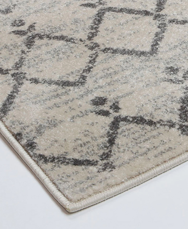 Lifestyle Floors Grey Delicate Modern Rug 