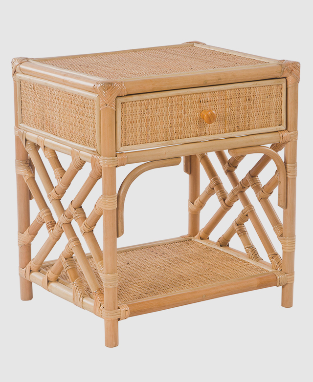 rattan bedside table temple and webster