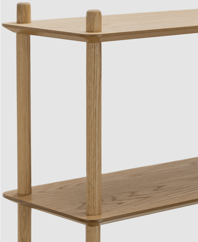 Warm oak wood