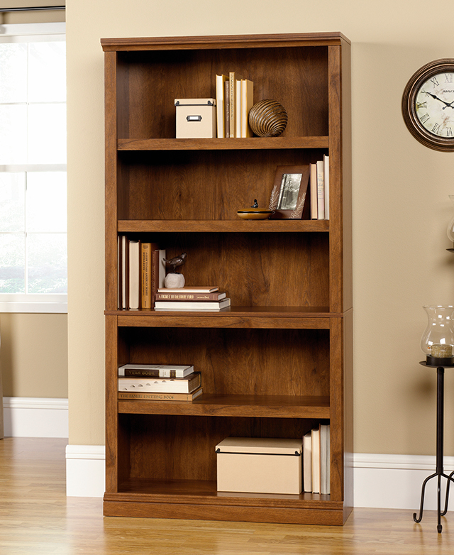 Dark Timber Vallejo Bookcase Temple, Staples Office Furniture Bookcases