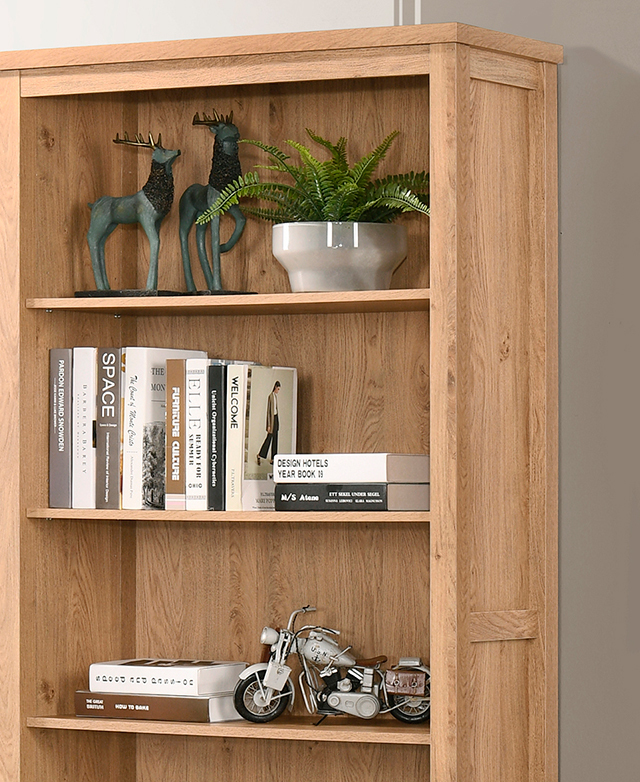Core Living Natural Akara Bookshelf Temple & ster