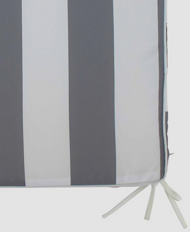 SageLane Stripe Outdoor Chair Pad Temple & ster