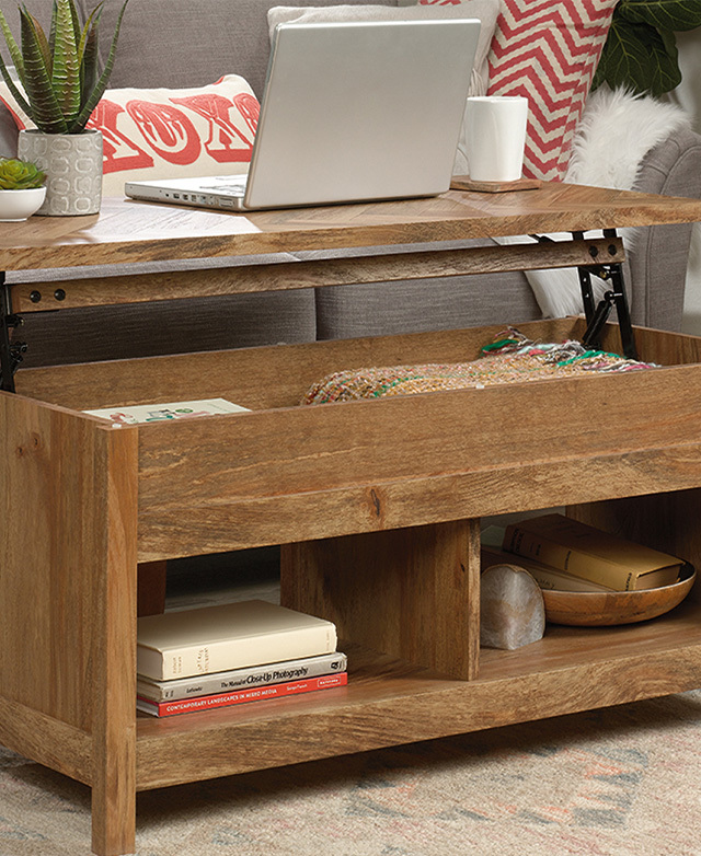 SAUDER Cannery Bridge Lift Top Coffee Table