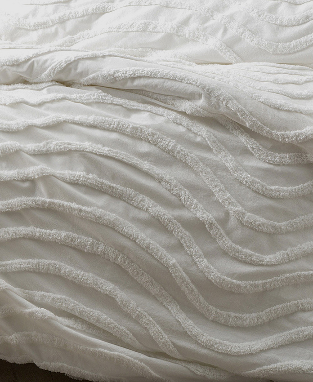 Chenille detailing