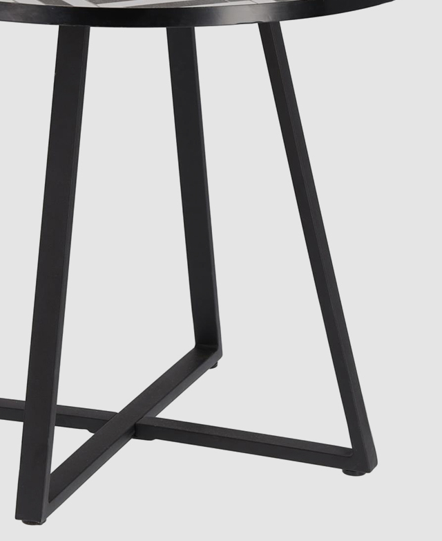 Sturdy steel base