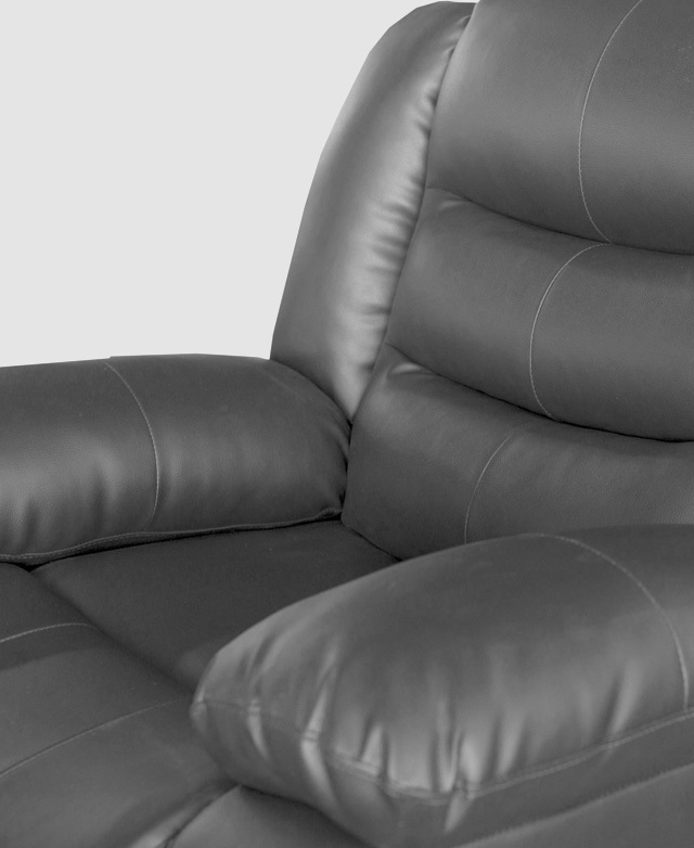 best faux leather recliner