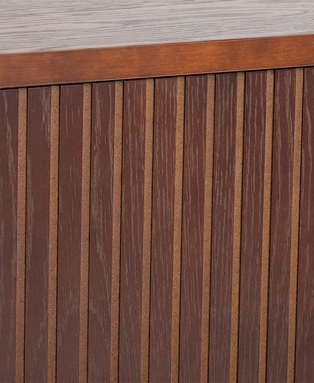 3D grooved panels