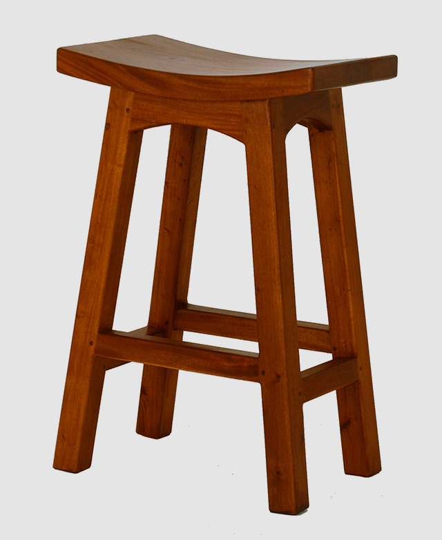 plain wood stools