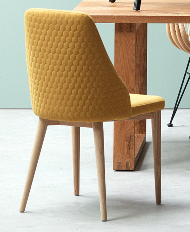 quilted back dining chairs