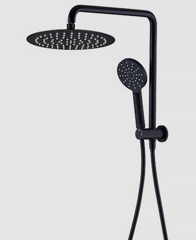 Rosa 250mm Short Twin Shower