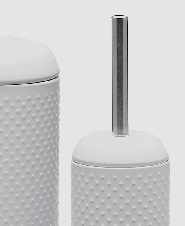 Salt & Pepper Salt & Pepper Spot Toilet Brush & Roll Temple & ster