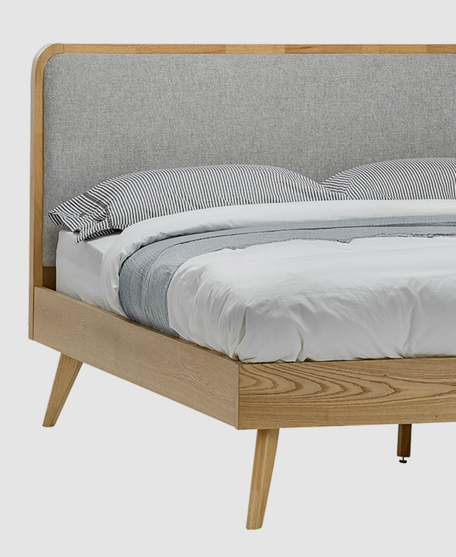 Continental Designs Balbina Upholstered Queen Bed with Headboard