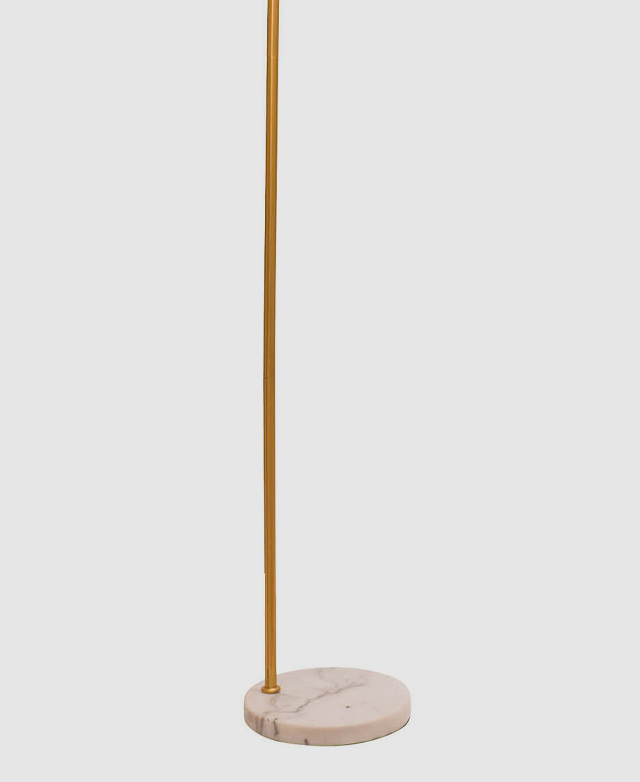 Brushed brass & marble Brushed brass & marble
