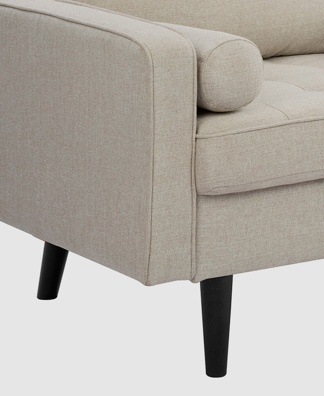 Button & bolster