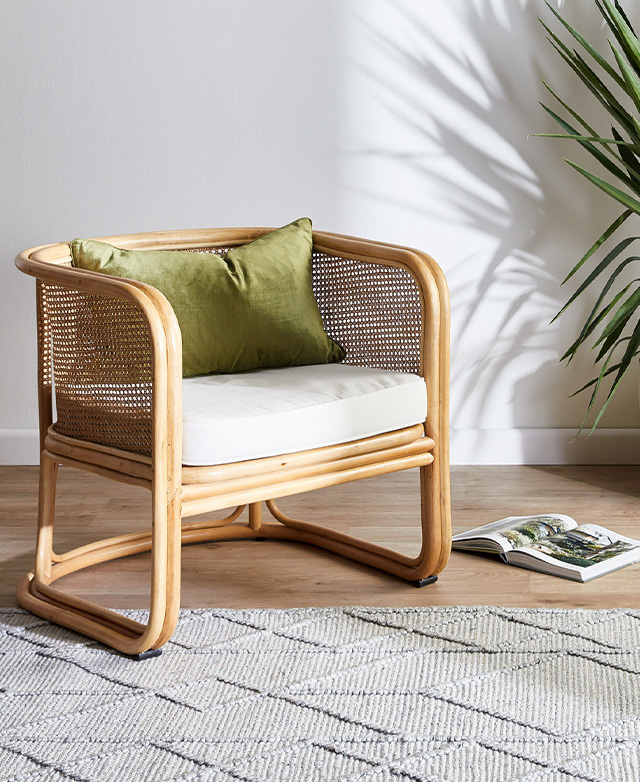 joplin rattan lounge chair