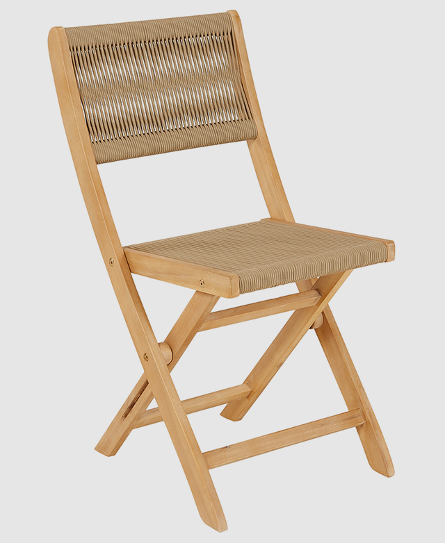 denia wooden folding chair