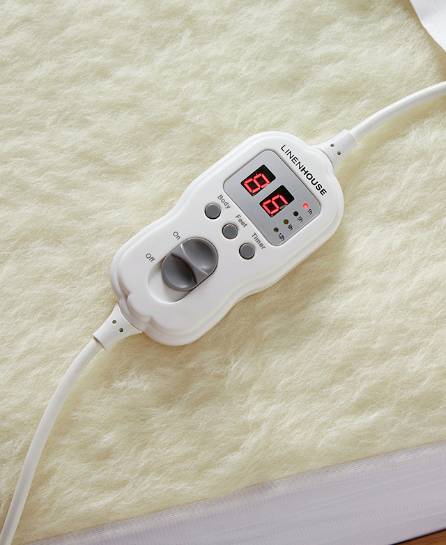 Linen House Multizone Woollen Electric Blanket Temple & ster