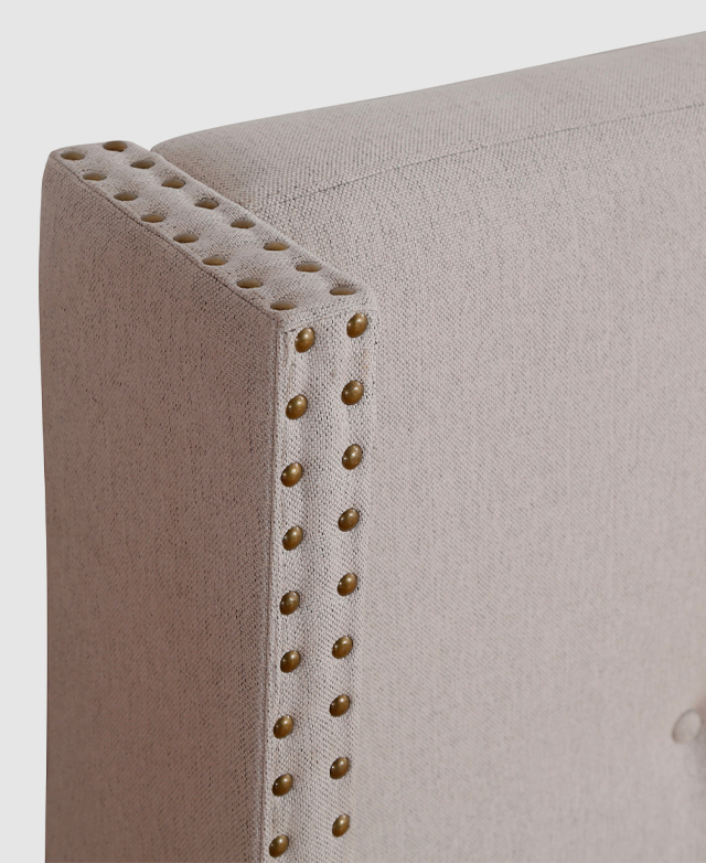 Linen-blend fabric