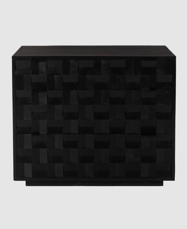 Temple & ster Steps 3 Drawer Mango Wood Chest