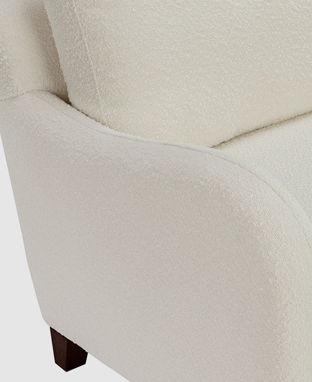 Temple & ster Adelaide Bouclé Armchair