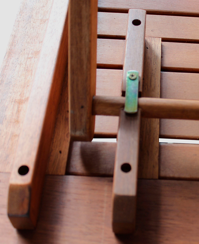 Slatted design Slatted design