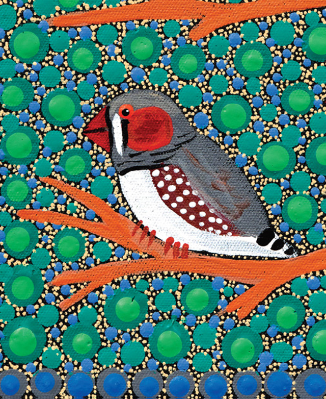 Intelligent zebra finches