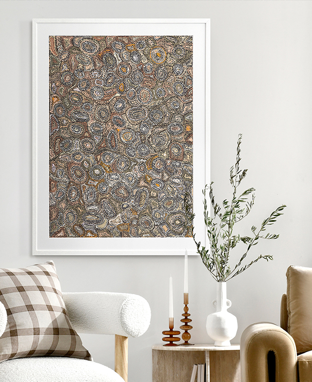 Grounded earth tones