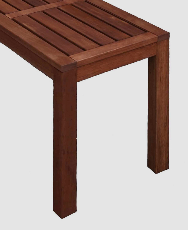 little wooden garden table