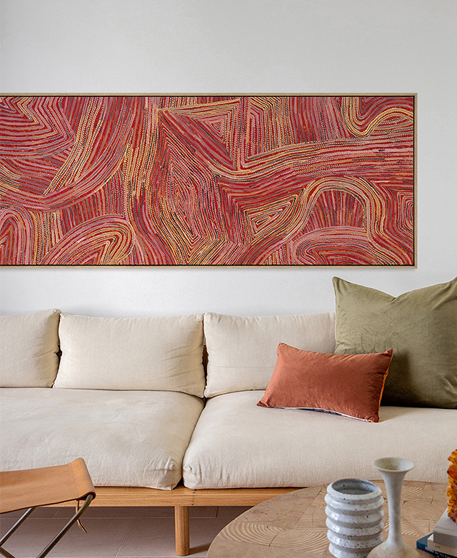 Warm tones & lines