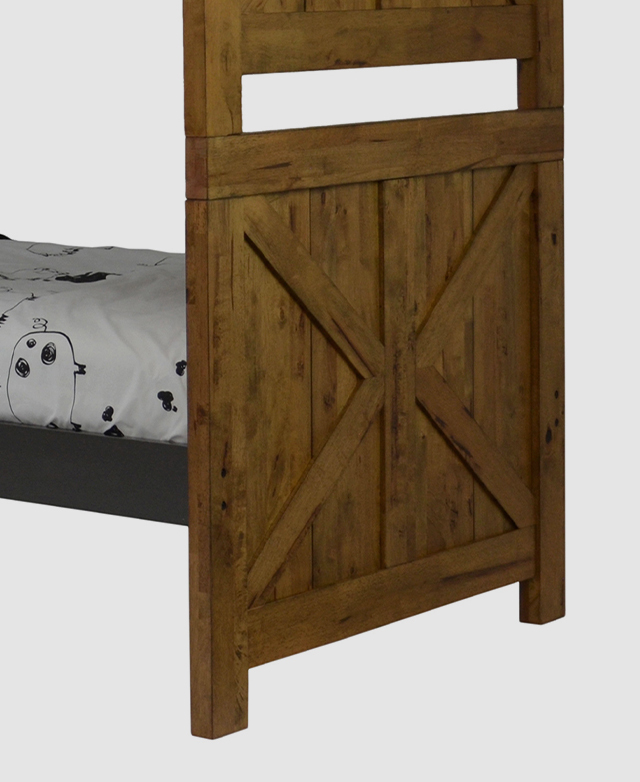 VIC Furniture Jayden Rubberwood Convertible Bunk Bed | Temple & Webster