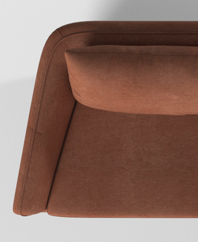 West End Furniture London 3 Seater Commercial Quality Upholstered Sofa