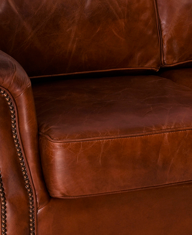 Genuine aged leather