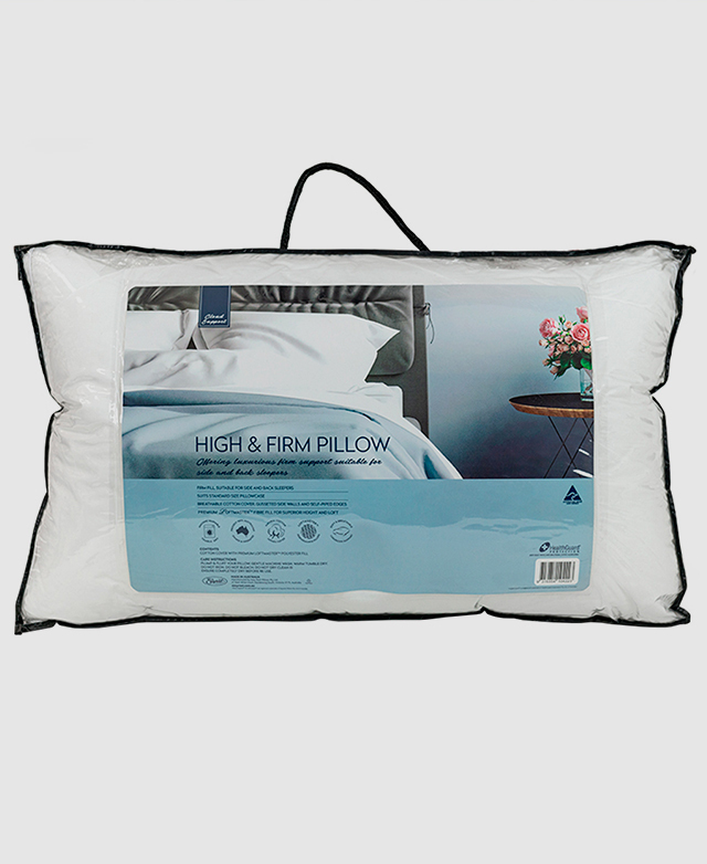 High and best sale firm pillow