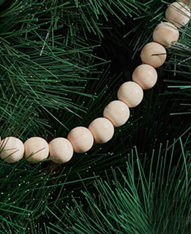 Temple & Webster 160cm Christmas Beads Garland