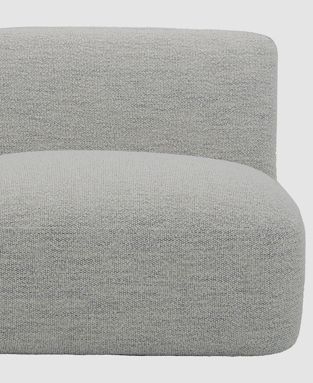 A cropped image shows the chair front-on so the rounded edges are on display