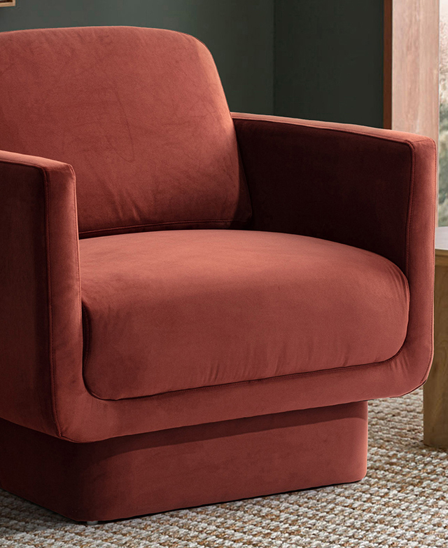 Statement-making upholstery Statement-making upholstery