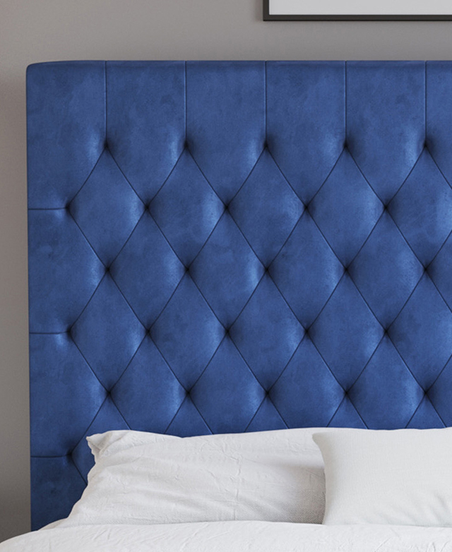 Button tufted elegance