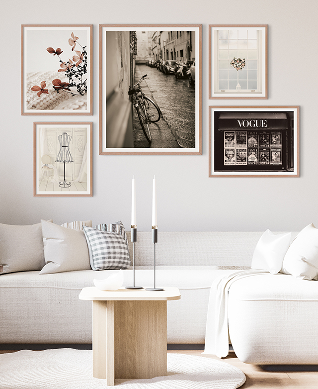 Gallery wall effect Gallery wall effect