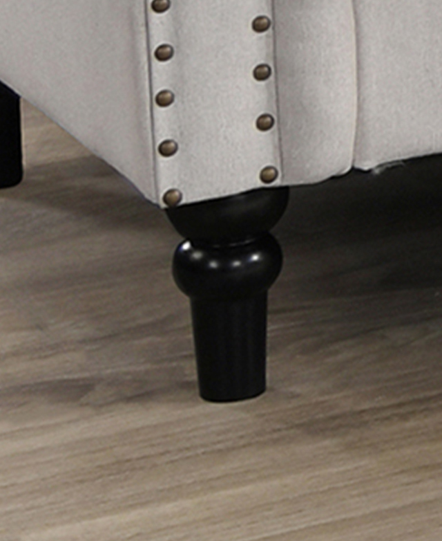 Hardwood legs